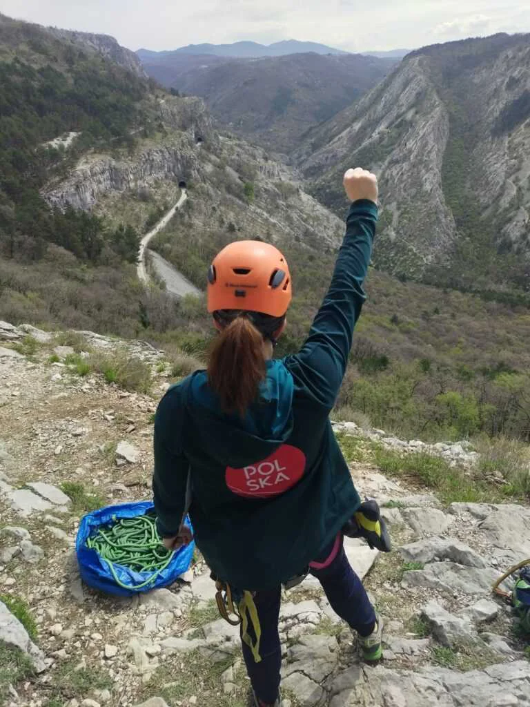 Widok na Dolinę Val Rosandra
