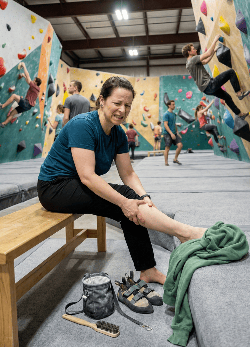 Świąteczny cud czy rygor? Kontuzja wspinaczkowa i plan naprawczy w 2 tygodnie