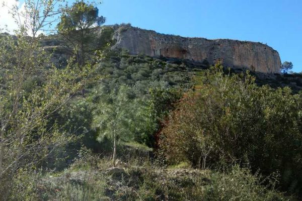 Widok na Altet z podejścia